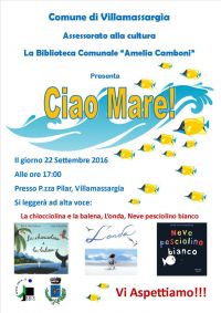 Locandina evento Ciao Mare