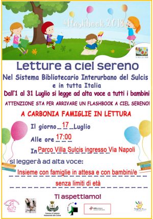 Flashbook e Letture a Ciel Sereno