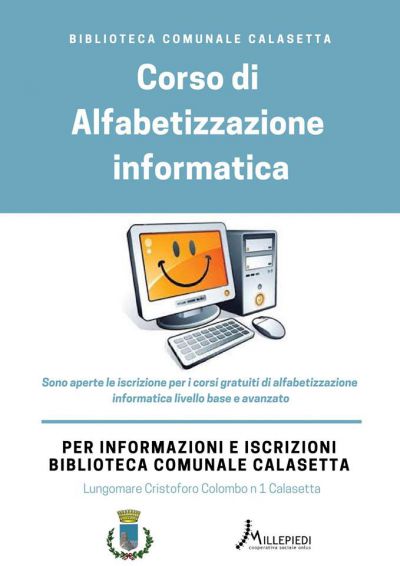 Calasetta: Corso Gratuito di alfabetizzazione informatica