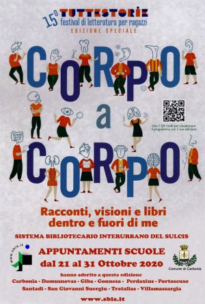 Festival Tuttestorie - CORPO A CORPO. Racconti, visioni e libri dentro e fuori di me