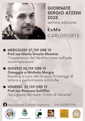 Carloforte: Giornate Sergio Atzeni 2023 - VII edizione