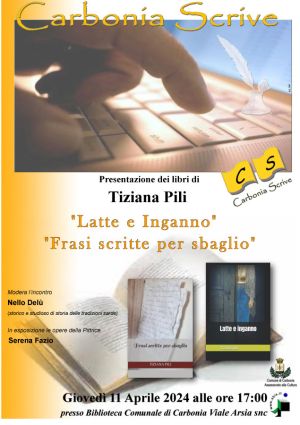 Carbonia Scrive: Tiziana Pili