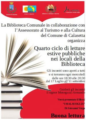 Calasetta: Incontro gruppo di lettura