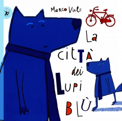 Copertina la città dei lupi blu
