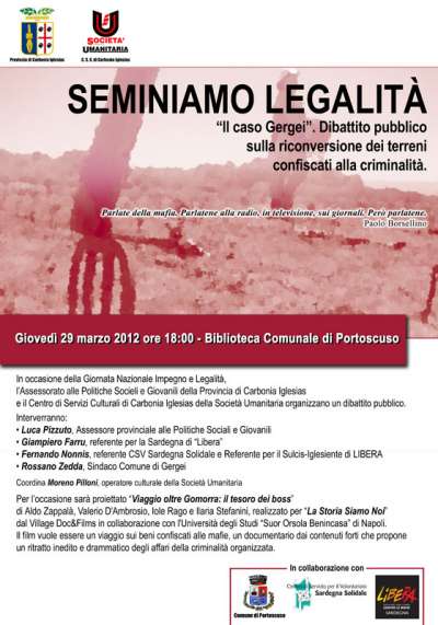 Locandina evento