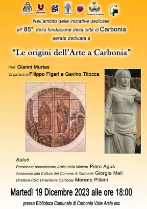 Le origini dell'arte a Carbonia